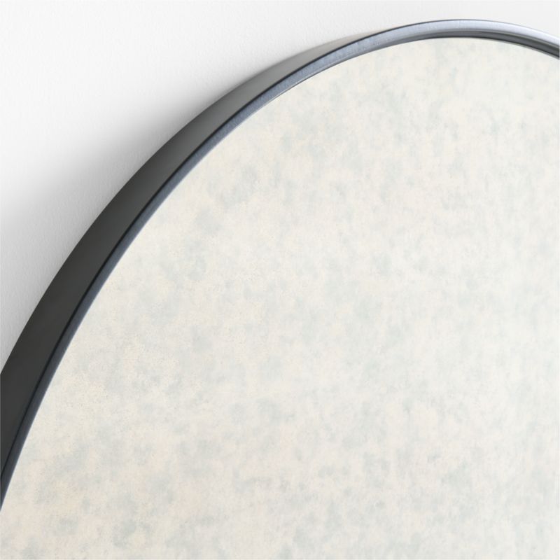 Black Antiqued Floor Mirror 44'x80'