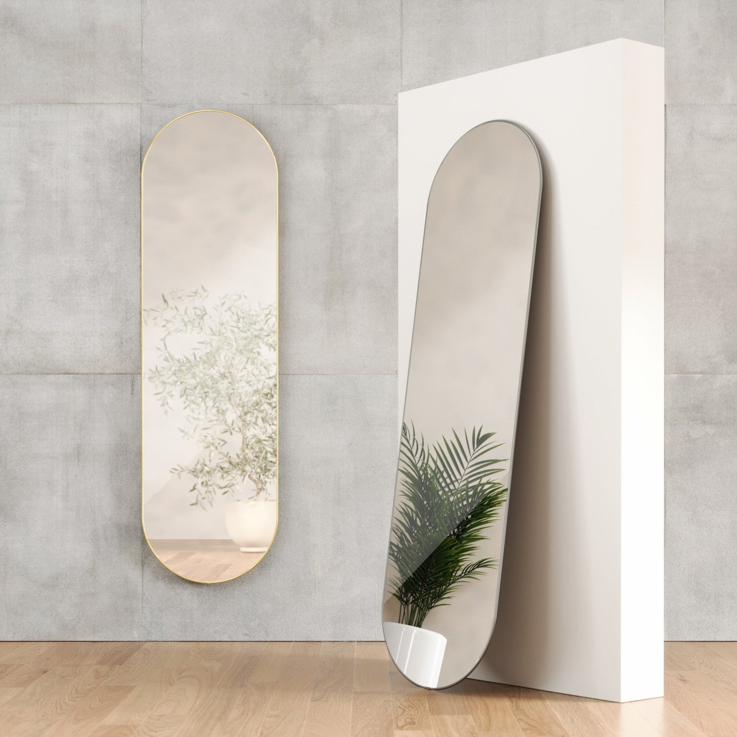 Pill Mirror 62x18