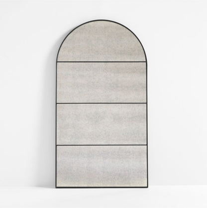 Black Antiqued Floor Mirror 44'x80'