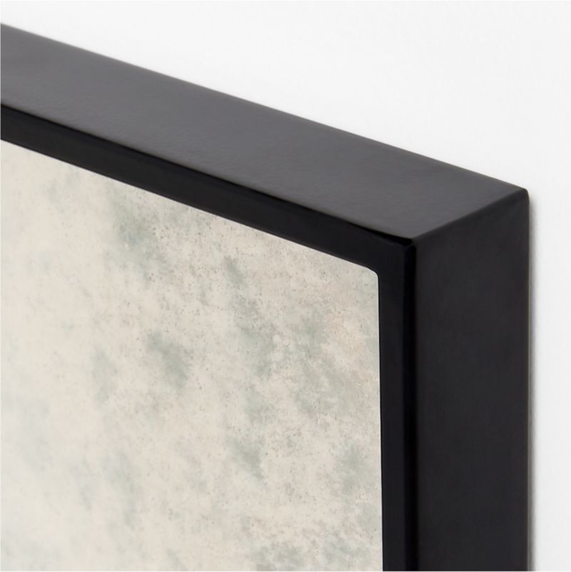 Black Antiqued Wall Mirror 40'x47'