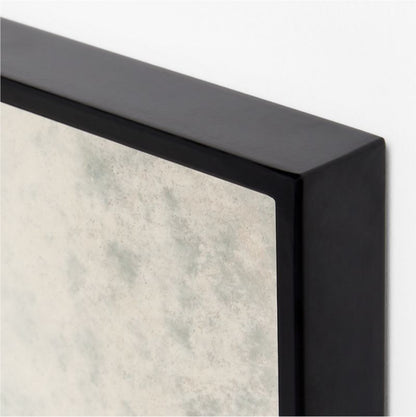 Black Antiqued Wall Mirror 40'x47'