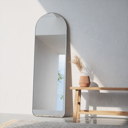 Arched Leaning & Wall Mirror
