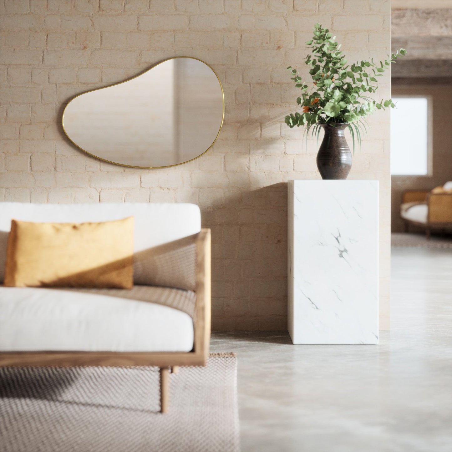 Pebble Wall Mirror