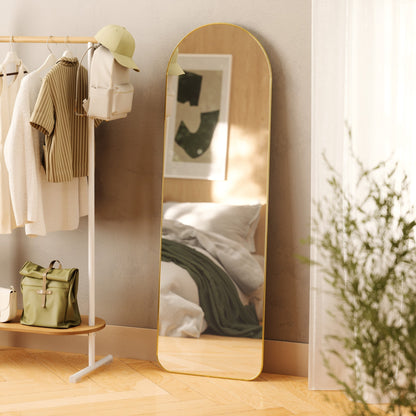 Arched Leaning & Wall Mirror